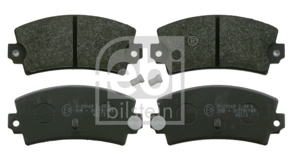 FEBI BILSTEIN Комплект тормозных колодок, дисковый тормоз 16407